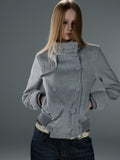 Double-Breasted Stand-Collar Jacket — image 4