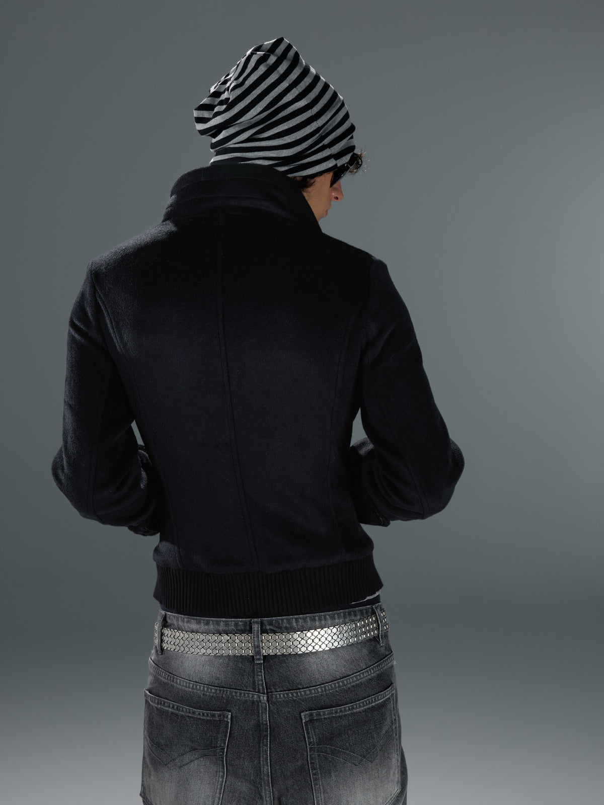 Double-Breasted Stand-Collar Jacket — image 7