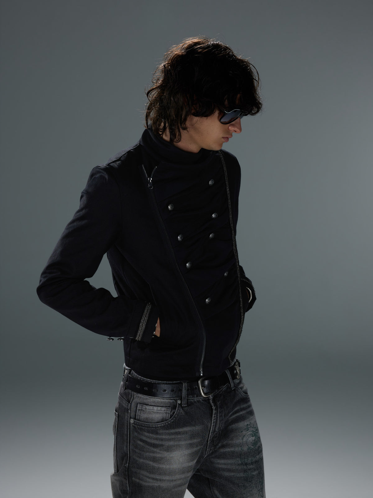 Embellished High-Collar Padded Jacket — image 3