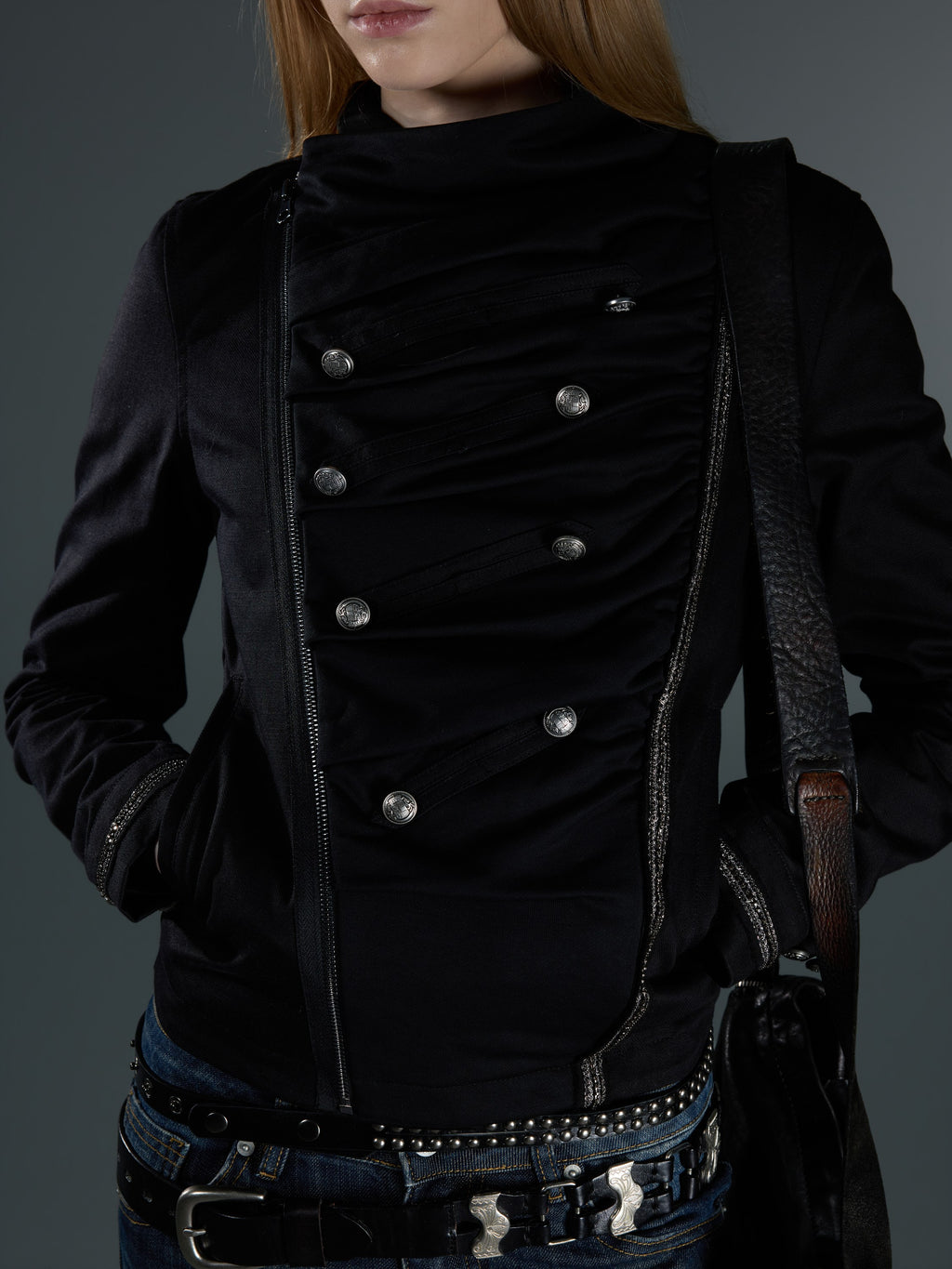 Embellished High-Collar Padded Jacket — image 5
