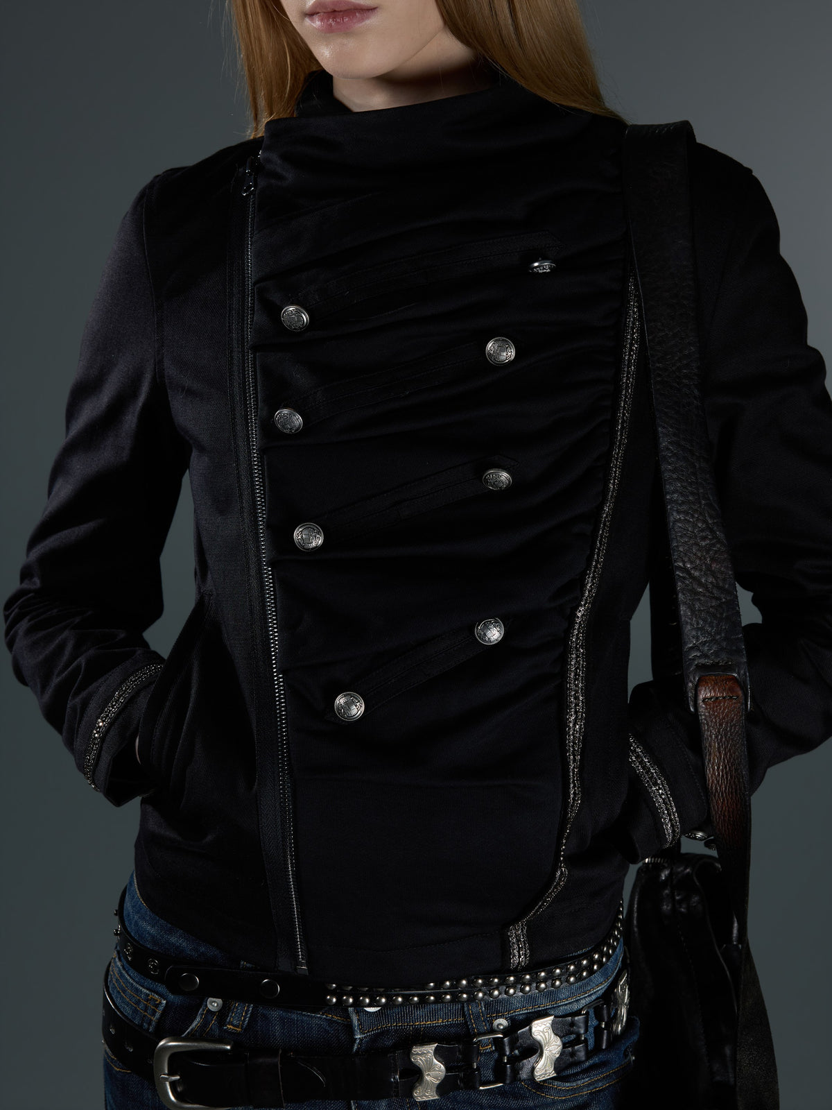 Embellished High-Collar Padded Jacket — image 5