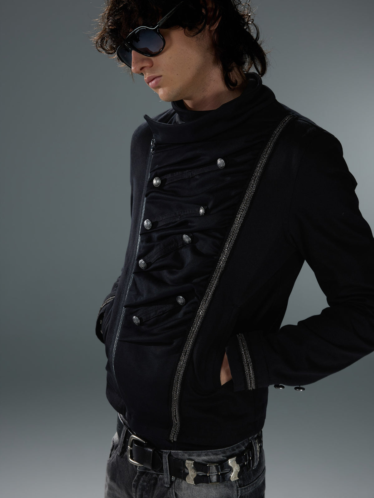 Embellished High-Collar Padded Jacket — image 6