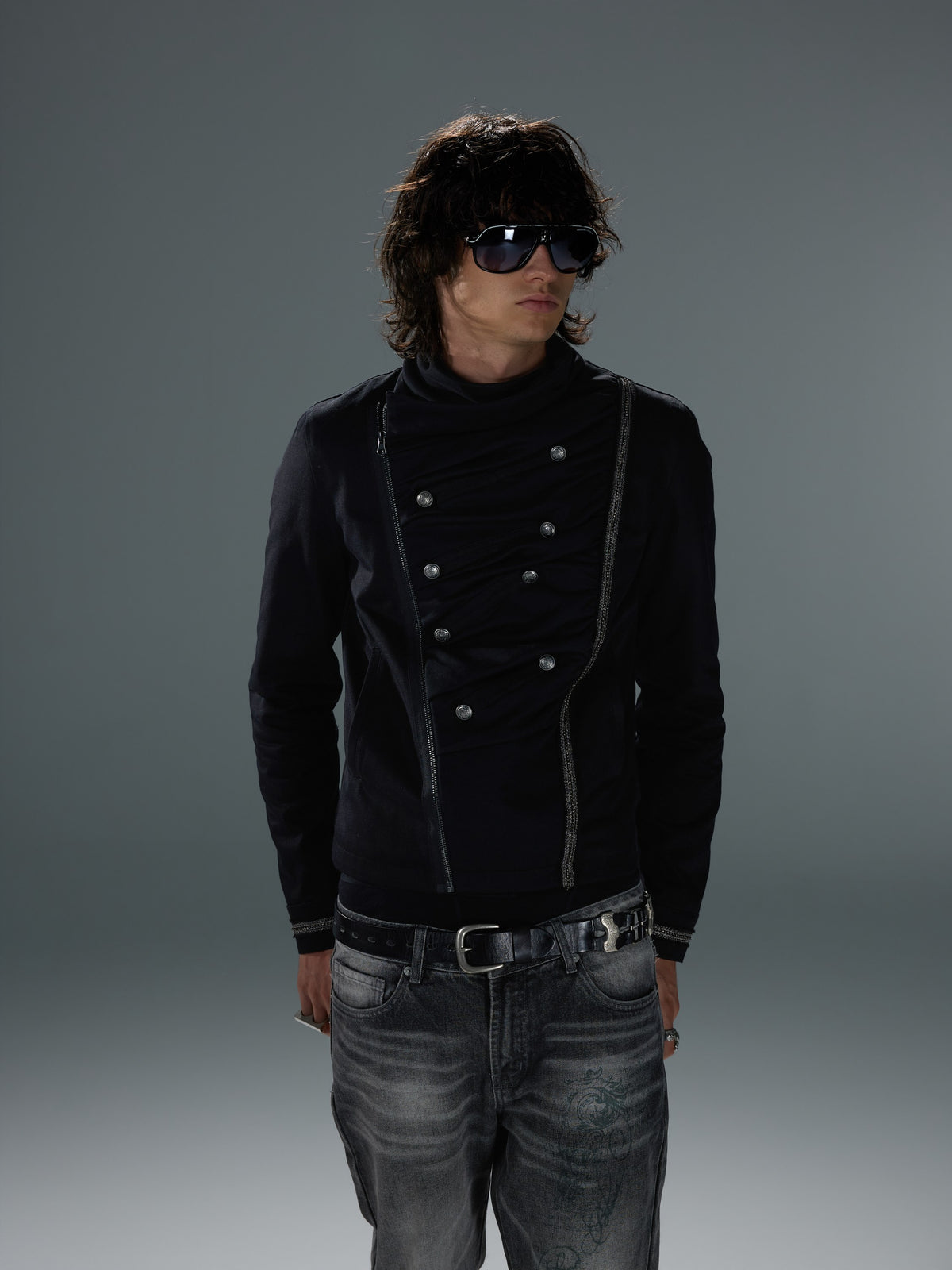 Embellished High-Collar Padded Jacket — image 9